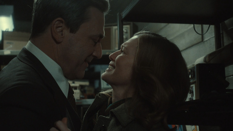 Jon Hamm's Fred Heckman comes face to face with Mireille Enos' Barbara in American Hostage