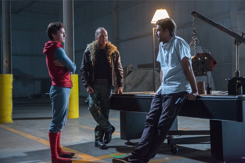 jon watts behind the scenes of Spider-man: Homecoming
