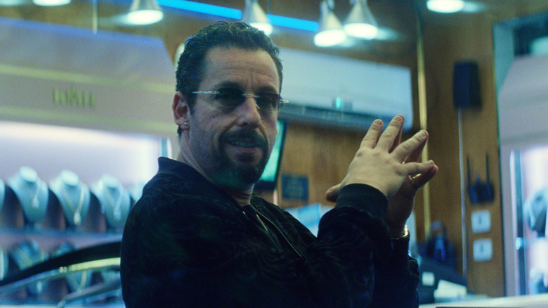 Adam Sandler in the role of Howard Ratner in uninterrupted gemstones
