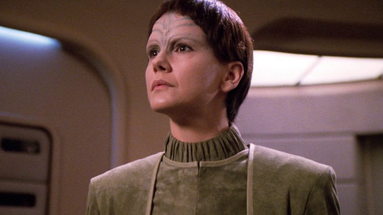 Star Trek: The Next Generation The Outcast cast