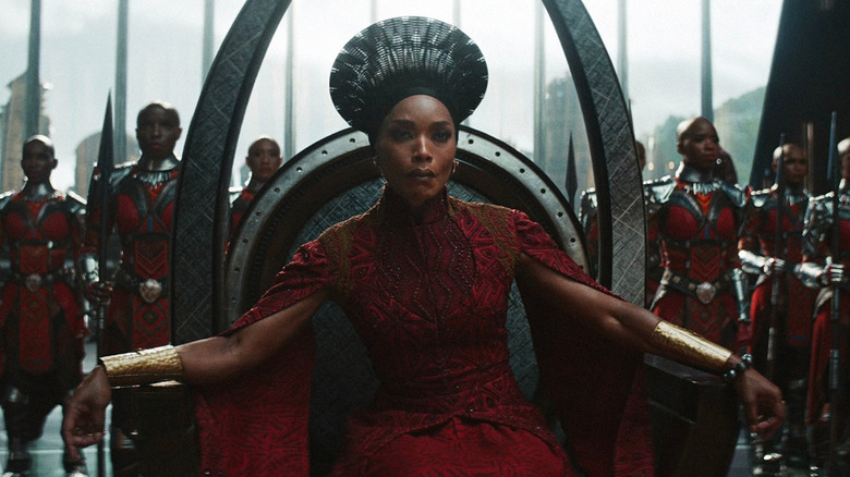 Angela Bassett as Queen Ramonda in Black Panther: Wakanda Forever