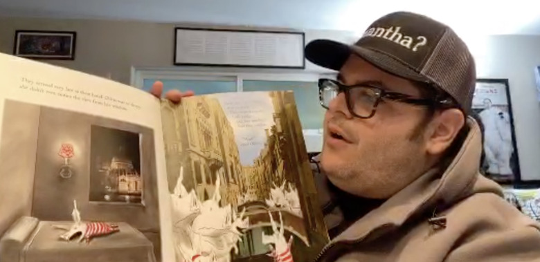 Josh Gad Reading to Kids