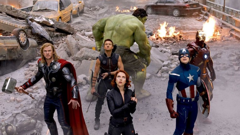 A still from The Avengers