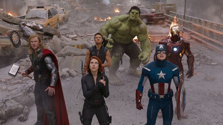 Avengers 2012 group shot