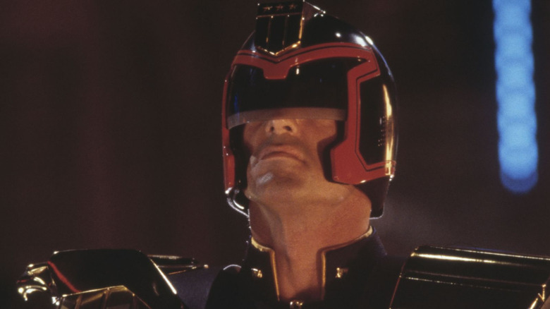 Still from Judge Dredd