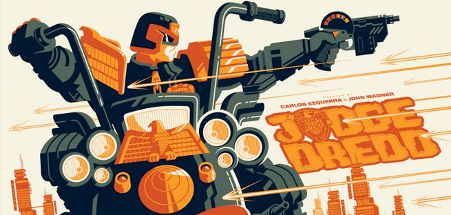 Judge Dredd Prints - Tom Whalen