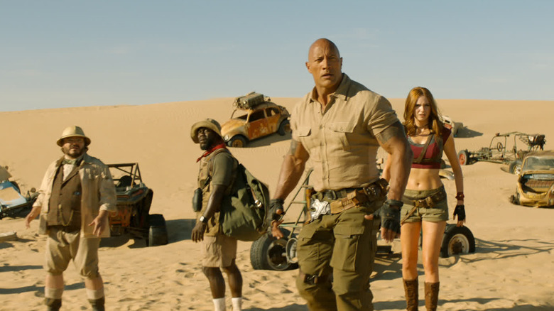Jumanji: The Next Level desert 
