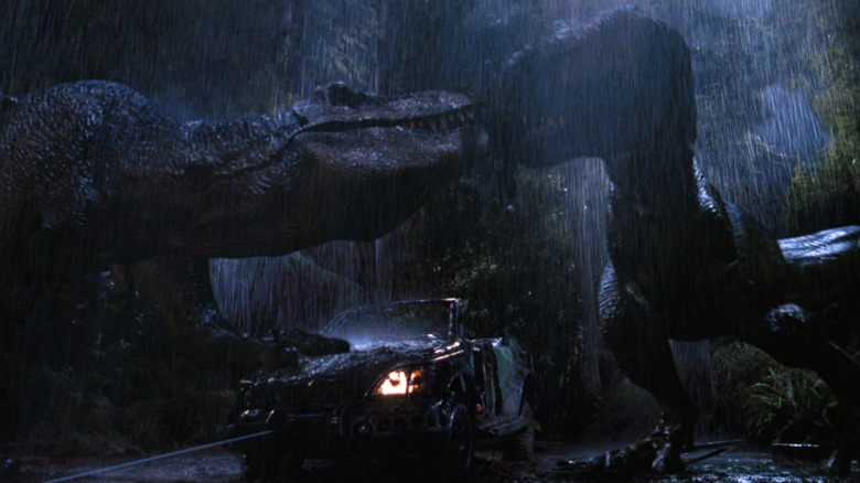 T. Rexes eat Eddie Lost World