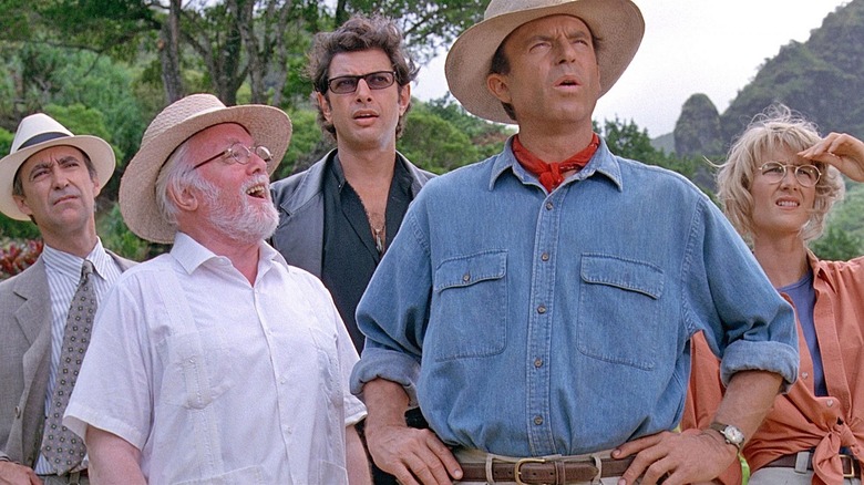 "Jurassic Park" was a landmark film for CGI
