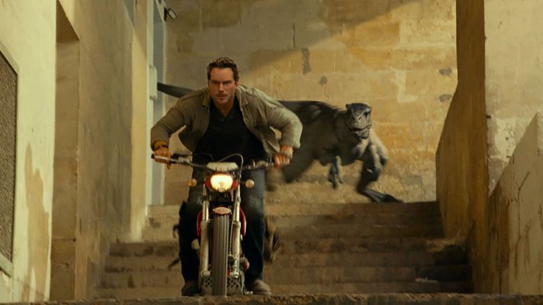 Chris Pratt in Jurassic World Dominion