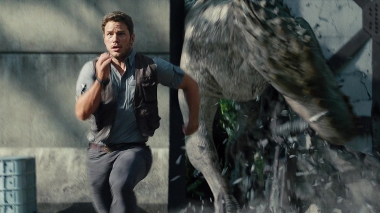 Jurassic World Indominous Rex breakout scene 