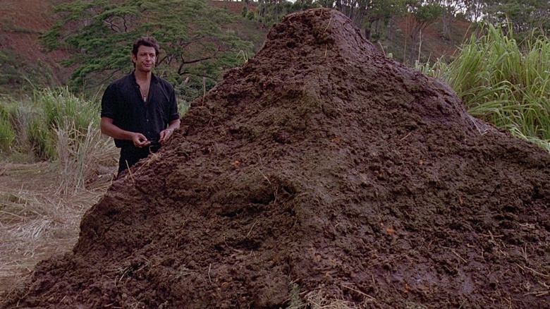 Jurassic Park Jeff Golblum poop scene 