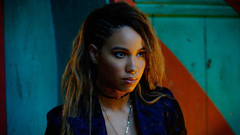 Jurnee Smollett as Black Canary in Birds of Prey