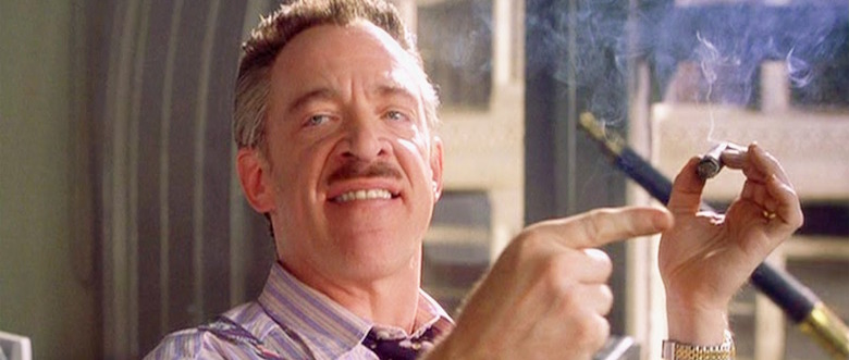 JK Simmons as J Jonah Jameson