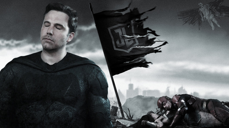 Justice League flag/Ben Affleck