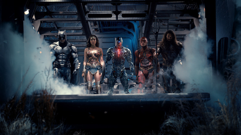 Justice League movie team