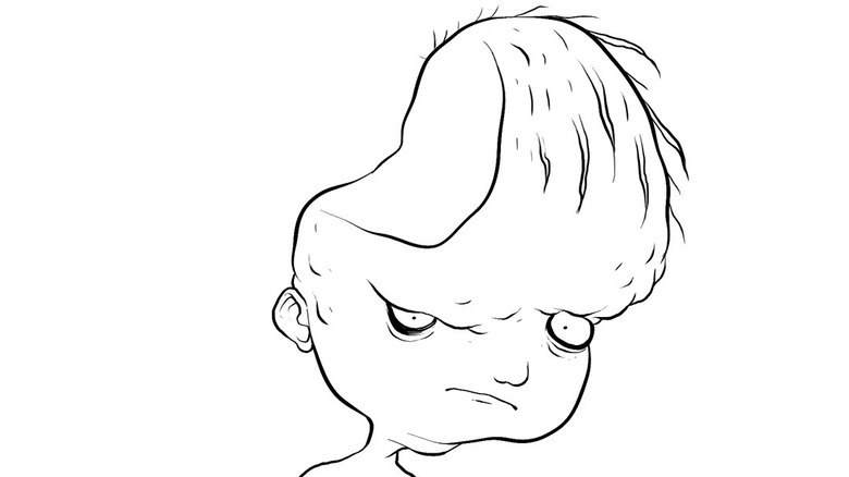 Adam Ellis' drawing of Dear David