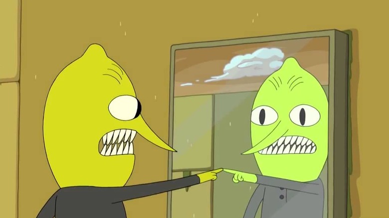The Earl of Lemongrab on Adventure Time
