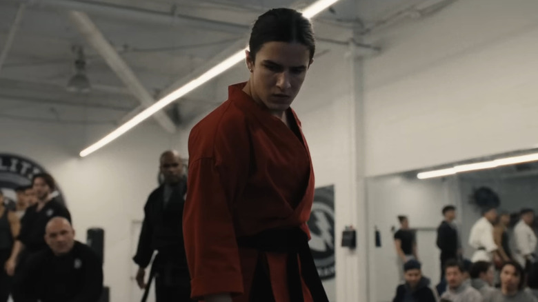 Conor Day in the Demolition dojo in Karate Kid: Legends