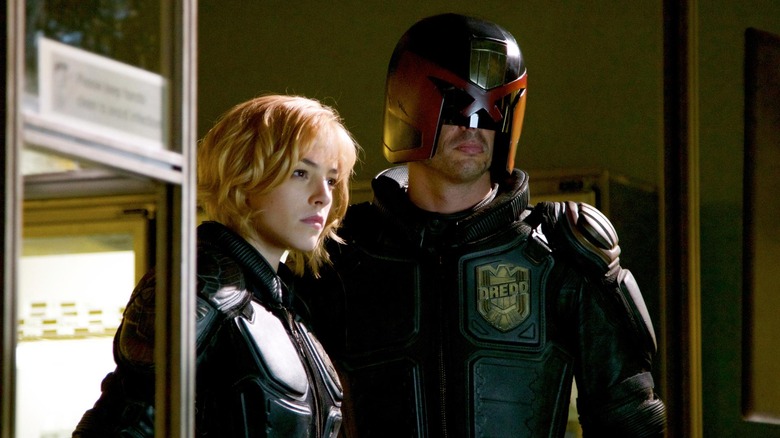 Dredd, Olivia Thirlby, Karl Urban