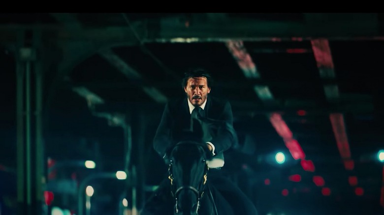 Keanu Reeves horse John Wick 3