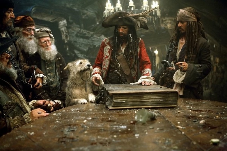 Keith Richards in Pirates of the Caribbean