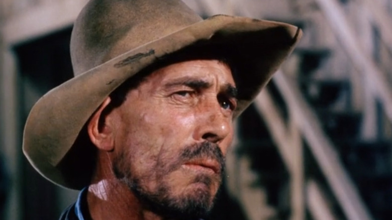 Festus Haggen looking suspicious in Gunsmoke