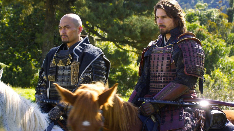Ken Watanabe and Tom Cruise in The Last Samurai