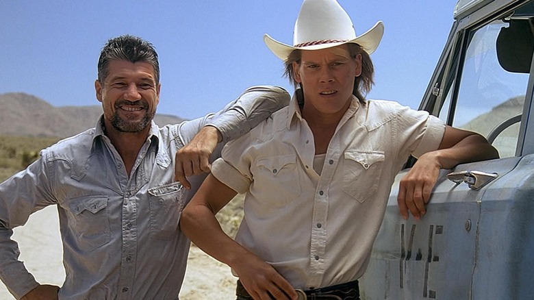 Fred Ward and Kevin Bacon in Tremors