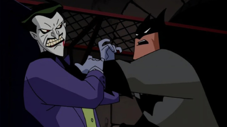 Batman animated series Joker and Batman 