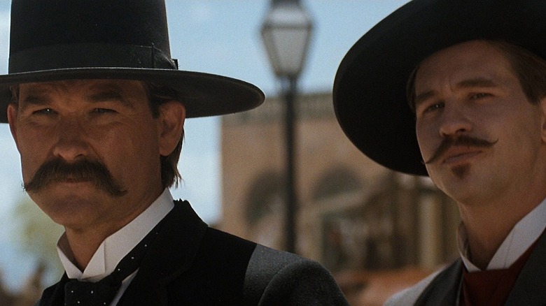 Kurt Russell and Val Kilmer in Tombstone