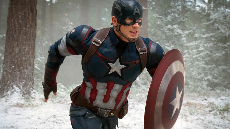 Chris Evans as Captain America