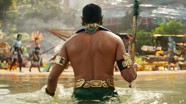Tenoch Huerta in Black Panther: Wakanda Forever