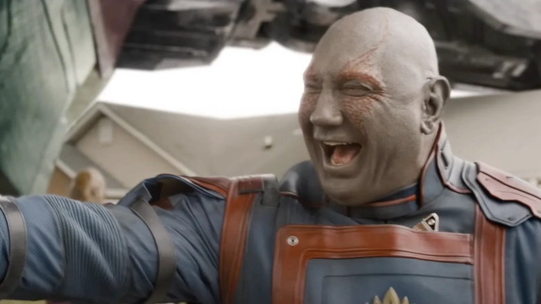 Dave Bautista in Guardians of the Galaxy Vol. 3