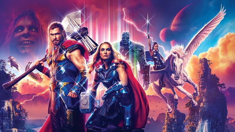 Promo art for "Thor: Love and Thunder"