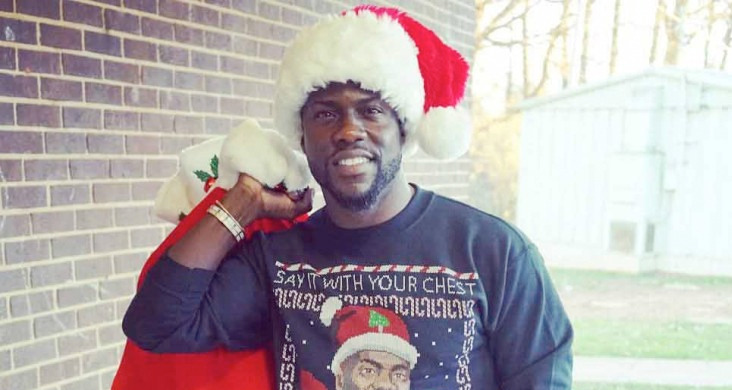 Kevin Hart Playing Santa Claus