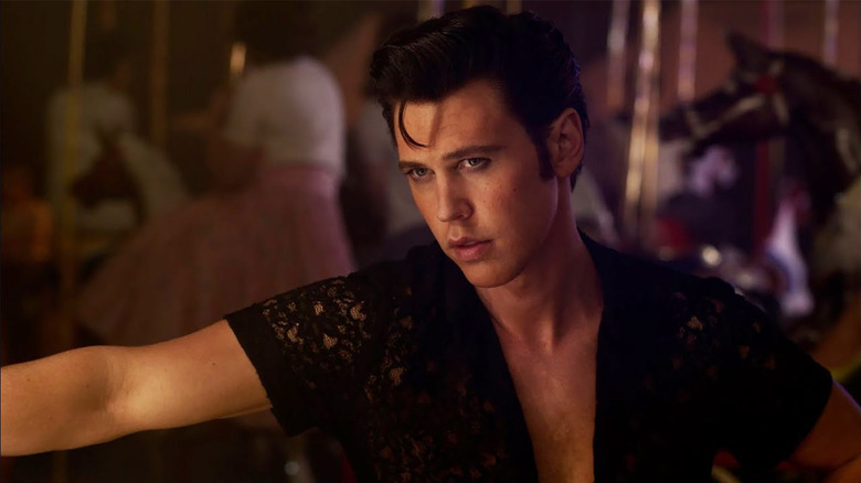 Austin Butler smolders as Elvis Presley in Elvis