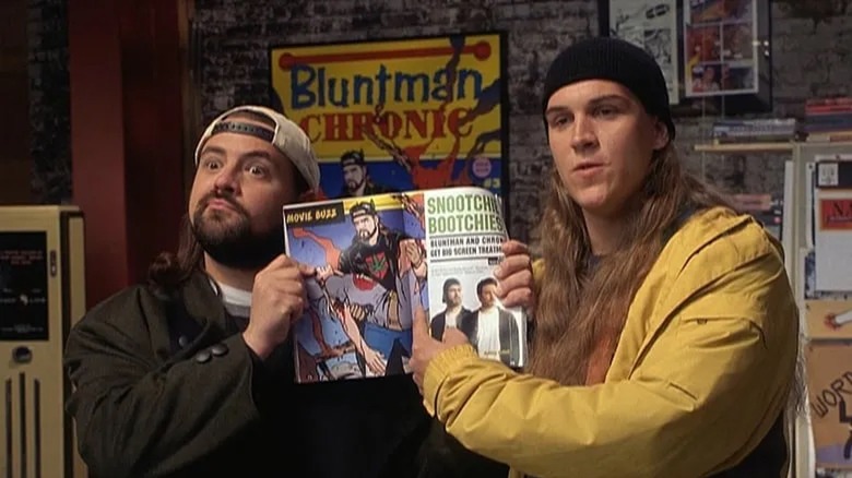 Kevin Smith and Jason Mewes in "Jay and Silent Bob Strike Back"