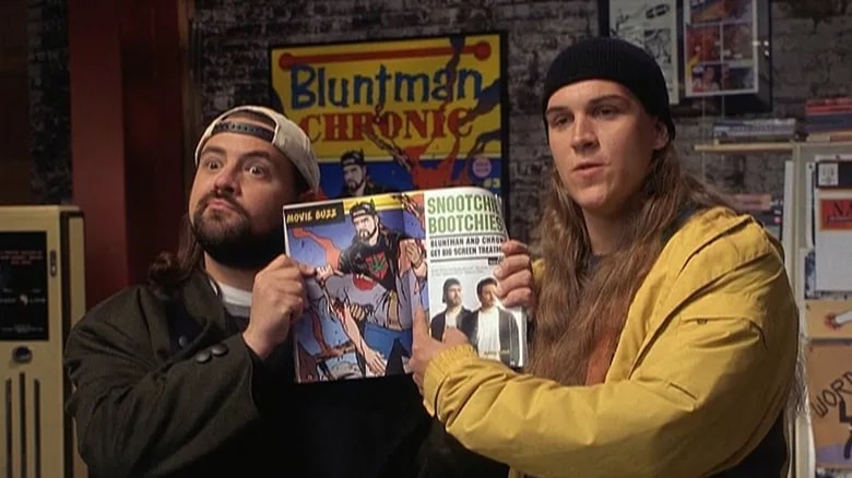 Kevin Smith and Jason Mewes in "Jay and Silent Bob Strike Back"