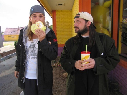 Kevin Smith and Jason Mewes