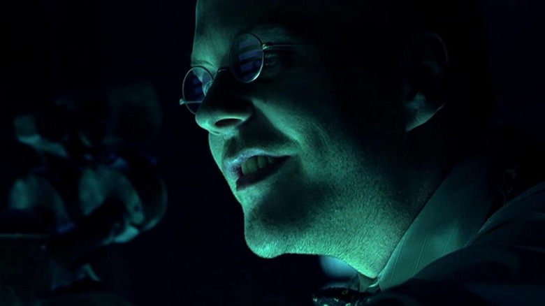 Dark City Kiefer Sutherland Daniel Schreber smiling