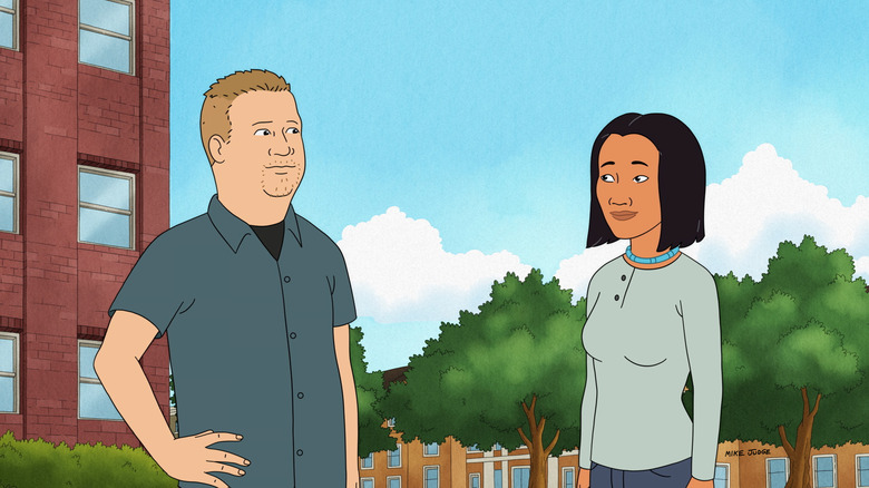 Bobby Hill and Connie Souphanousinphone reunite in the King of the Hill revival