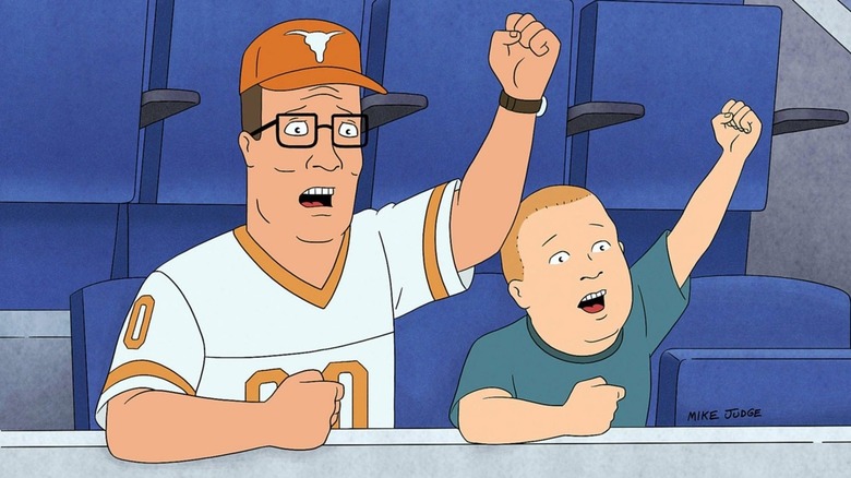 Hank Hill and Bobby Hill in King of the Hill