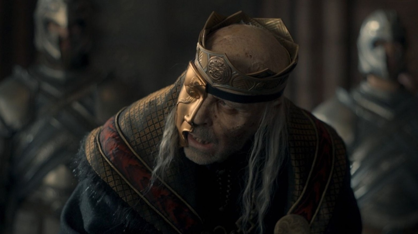 house of the dragon what illness does the king have