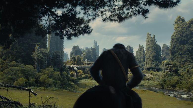 Kingdom of the Planet of the Apes skyline noa