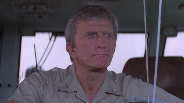 Captain Yelland staring into the distance in The Final Countdown