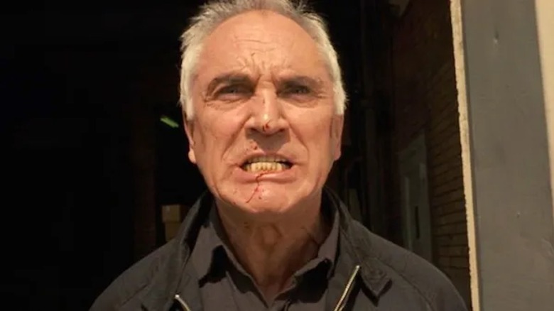 Tell the bad guys Terence Stamp as Wilson is coming in The Limey