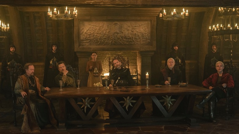 Baelor, Maekar, and Aerion discuss Dunk's trial in A Knight of the Seven Kingdoms
