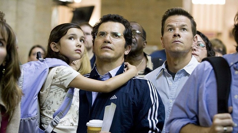 Ashlyn Sanchez, John Leguizamo, and Mark Wahlberg in The Happening