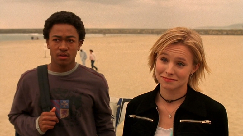 Percy Daggs III and Kristen Bell in Veronica Mars season 1